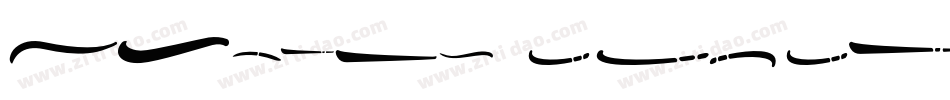 Hiluck Swash字体转换